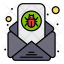Bug Email Email Virus Icon