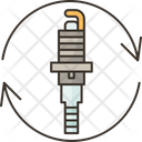 Spark Plug Replacement Icon