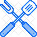Spatula Fork Cooking Icon