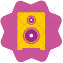 Speaker Acoustic Melody Icon