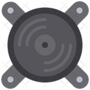 Speaker Disk Icon