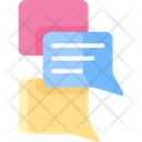 Chatting Color Icon