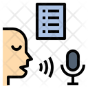 Speech Recognition Translate Icon