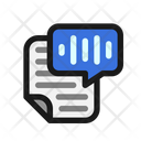 Speech Text Icon