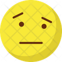 Speechless Sad Angry Icon
