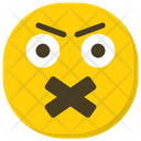 Speechless Emoji  Icon