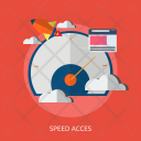 Speed And Acces Icon