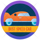 Speed Car Badge  Icon