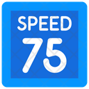 Speed 75 Speed Board Speed Control Icon