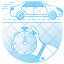 Stopwatch Alarm Clock Icon