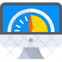 Speedometer Website Dashboard Dashboard Icon