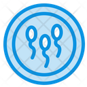 Sperm Fertilization Reproduction Icon