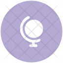 Sphere World Map Icon
