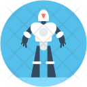 Spherical Robot Robotic Icon