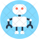 Spherical Robot Robotic Icon