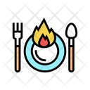 Spicy Food Color Icon