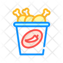 Spicy Chicken Color Icon