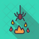 Spider Fire Evil Icon