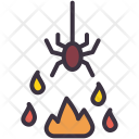 Spider Fire Evil Icon