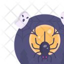 Halloween Spider Spider Web Icon