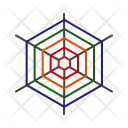 Spiderweb Spider Animal Icon