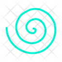 Spiral Shape Circle Shape Icon
