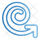 Spiral Arrow Icon