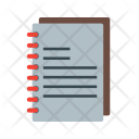Spiral Book Notebook Icon