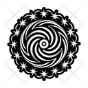 Spiral Galaxy Swirl Twirl Icon