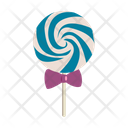 Spiral Lollipop Spiral Pop Candy Icon