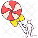 Spiral Lolly Icon