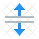 Split Vertical Arrow Icon