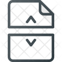 Split Devide Paper Icon