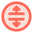 Split Vertical Arrow Icon