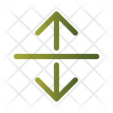 Split Vertical Arrow Icon