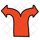 Splitting Two Way Icon