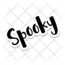 Spooky Halloween Scary Icon
