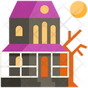 Spooky House Haunted House House Icon