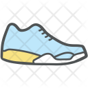 Sportive Shoe Sneaker Icon
