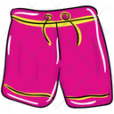 Sports Shorts Underpants Knickers Icon