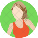 Player Female Sport Icon