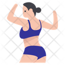 Sportswoman Avatar Icon