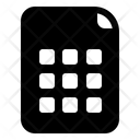 Spreadsheets  Icon