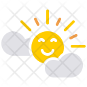 Spring Sun Happy Icon