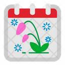 Spring Calendar Date Icon