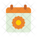 Spring Season Calendar Spring Time Icon