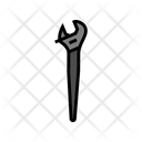 Spud Wrench Wrench Plumbing Tool Icon