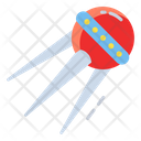Sputnik Satellite Russian Icon
