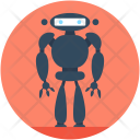 Spy Robot Spherical Icon