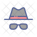 Hat Specs Glasses Icon